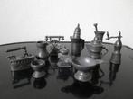 10 mooie verschillende beeldjes uit tin circa 5 cm, Antiek en Kunst, Ophalen of Verzenden