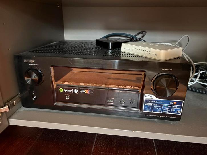 Denon AVR-X3200W 7.2 kanaals versterker!, Audio, Tv en Foto, Versterkers en Receivers, Zo goed als nieuw, 120 watt of meer, Denon