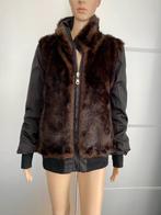 G469 Miss Sixty mt.M=38/40 winterjas jas jack bont zwart, Maat 38/40 (M), Zwart, Miss Sixty, Ophalen of Verzenden