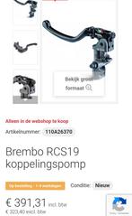Brembo rcs19 koppelings pomp supermotard ducatie, Nieuw, Ophalen of Verzenden