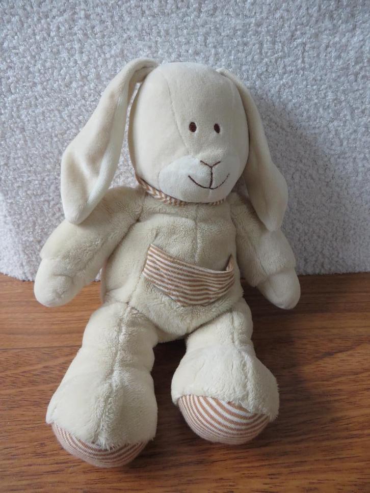 Mooi konijn van Nicotoy (H), Kinderen en Baby's, Speelgoed | Knuffels en Pluche, Zo goed als nieuw, Overige typen, Ophalen of Verzenden