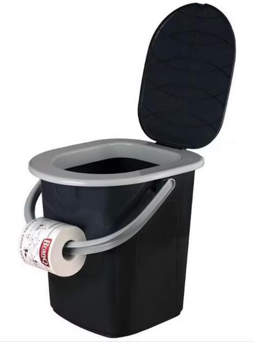 NIEUW! BranQ Draagbare toiletcamping mist zitting €13,99, Caravans en Kamperen, Kampeeraccessoires, Nieuw, Ophalen of Verzenden