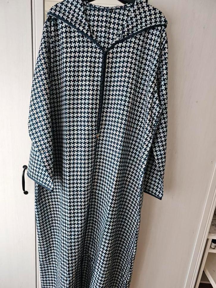 Mooie blauwe Dames Djellaba - Maat XXL, Kleding | Dames, Jurken, Nieuw, Maat 46/48 (XL) of groter, Blauw, Boven de knie, Ophalen of Verzenden