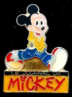 Mickey le Journal pin, Nieuw, Figuurtje, Speldje of Pin, Verzenden
