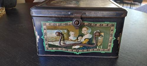 Winkelblik muciserende mensen ( Bekkers), Verzamelen, Blikken, Zo goed als nieuw, Overige, Overige merken, Ophalen of Verzenden