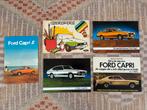 Ford Capri brochures - 5 stuks, Verzenden, Gelezen, Ford