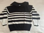 Stijlvolle zwart/witte trui maat L, Silver Creek, Ophalen of Verzenden, Zo goed als nieuw, Zwart