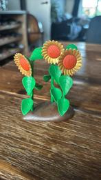 Playmobil losse onderdelen drie gouden zonnenbloemen., Ophalen of Verzenden, Gebruikt, Los playmobil