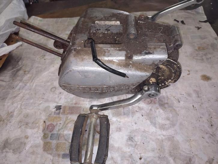 Tomos A3 Motorblok met trappers, Fietsen en Brommers, Brommeronderdelen | Oldtimers, Gebruikt, Overige merken, Blok, Ophalen of Verzenden