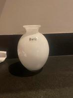Witte DutZ Vaas - Perfect voor Bloemen!, Wit, Ophalen of Verzenden, Minder dan 50 cm, Glas