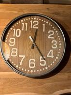 Wandklok groot, Huis en Inrichting, Ophalen of Verzenden, Zo goed als nieuw, Wandklok