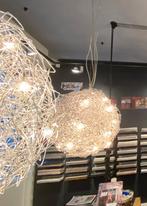 Drie hanglampen, Ophalen, Gebruikt, Metaal, 50 tot 75 cm