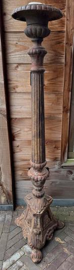 Kandelaar gietijzer, Antiek en Kunst, Antiek | Kandelaars, Ophalen, Overige materialen