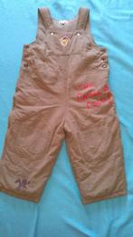 Tuinbroek sneeuwbroek warm gevoerd maat 80 86  NIEUW !, Ophalen of Verzenden, Nieuw, Jongetje of Meisje, Broekje