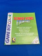 Donkey Kong Country boekje voor Game Boy Color, Avontuur en Actie, Verzenden, 2 spelers, Zo goed als nieuw