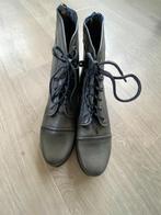 STEVE MADDEN leren schoenen zilver / blauw NIEUW maat 39 DZ, Kleding | Dames, Schoenen, Schoenen met lage hakken, Overige kleuren