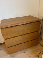 IKEA Malm ladenkast bruin (3 laden), Ophalen, 50 tot 100 cm, Zo goed als nieuw, 3 of 4 laden