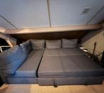 Ikea Friheten Hoekslaapbank met opberger, Huis en Inrichting, Ophalen, Gebruikt, Tweepersoons, Grijs