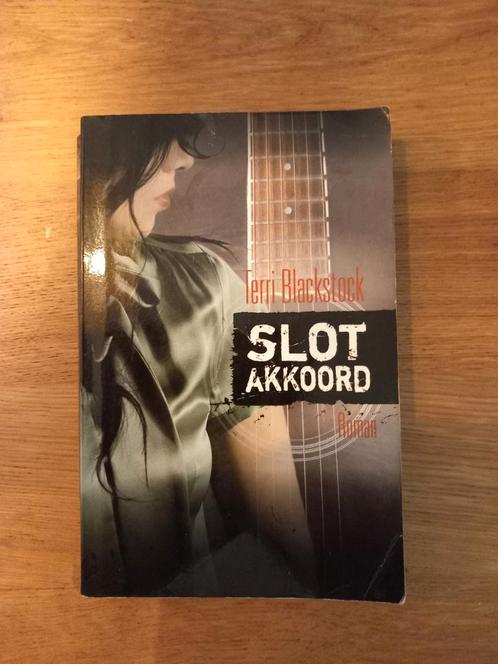 Terri Blackstock - Slotakkoord, Boeken, Literatuur, Gelezen, Nederland, Ophalen of Verzenden