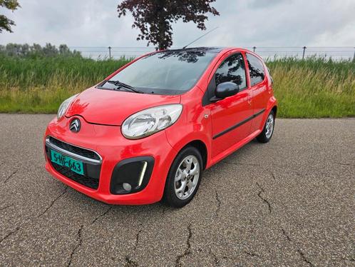 Citroën C1 1.0i 68PK 5D 2013 Rood, Auto's, Citroën, Bedrijf, C1, Benzine, A, Hatchback, Handgeschakeld, Origineel Nederlands, Rood