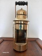 Antieke Sherwoods messing olielamp scheepslantaarn, Ophalen of Verzenden
