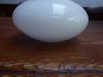 Vintage opaline vaasje in wit, Ophalen of Verzenden