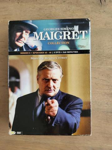 DVD Maigret bruno Cremer seizoen 8 afl 43-48 beschikbaar voor biedingen