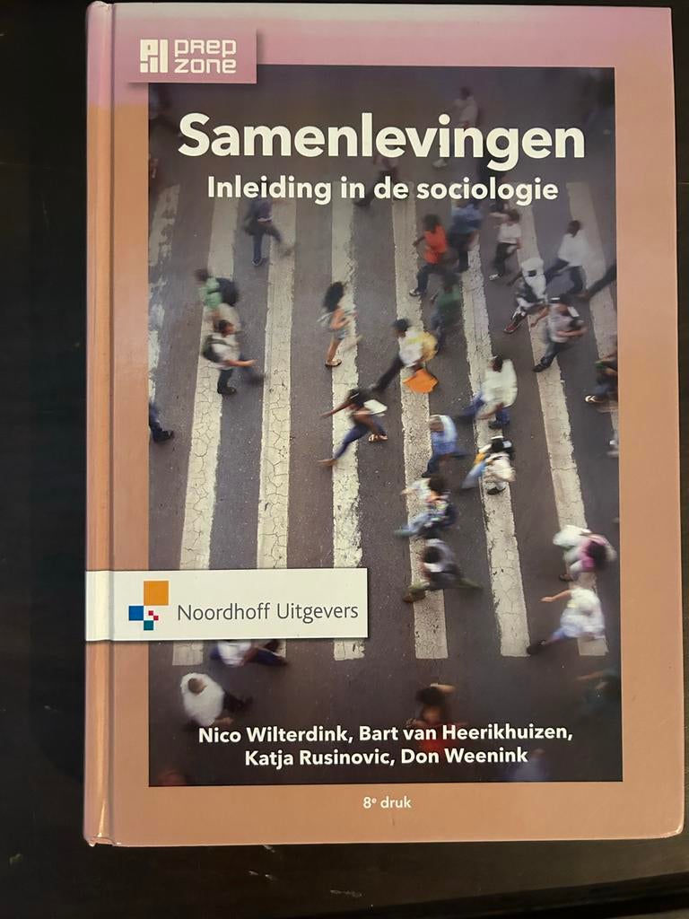 Samenlevingen: Inleiding in de sociologie, Boeken, Ophalen of Verzenden, Gamma, Zo goed als nieuw, HBO