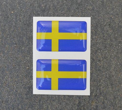 Zweedse vlag stickers - Volvo V70 V90 S60 240 480 V60 XC60, Auto diversen, Auto-accessoires, Nieuw, Verzenden