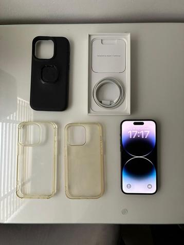 iPhone 14 Pro 128GB Zwart - Topconditie! beschikbaar voor biedingen