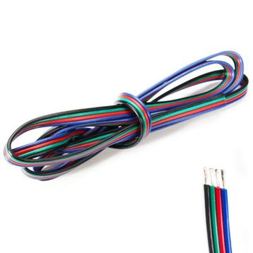 RGB LedStrip VerlengKabel 4-aderig (met Gratis Verzending) beschikbaar voor biedingen