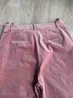 King Louie maat 42 ribfluwelen lichtroze broek, Kleding | Dames, Maat 42/44 (L), Ophalen of Verzenden, Zo goed als nieuw, King Louie