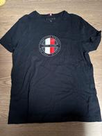 Tommy Hilfiger T-shirt Maat M Zwart, Verzenden, Gedragen, Maat 48/50 (M), Zwart