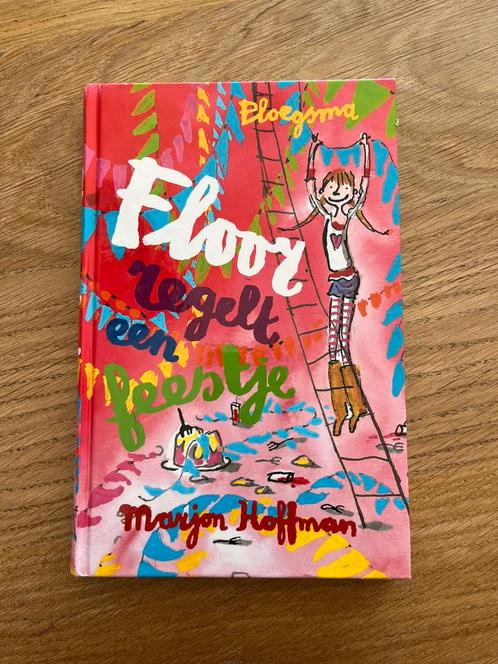 Marjon Hoffman - Floor regelt een feestje, Boeken, Kinderboeken | Jeugd | onder 10 jaar, Zo goed als nieuw, Ophalen of Verzenden