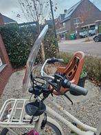 Bobike Fietsstoeltje + Windscherm, Ophalen of Verzenden, Bobike, Gebruikt, Voetsteuntjes
