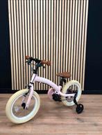 Deryan Kinderfiets - 14 inch - ZGAN - Roze, Ophalen of Verzenden, Zo goed als nieuw