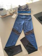 NIKKIE Blue mesh sport legging. Nieuw!, Zwart, Nieuw, Ophalen of Verzenden, Fitness of Aerobics