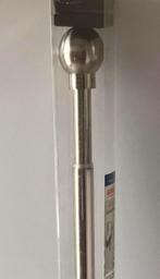 GARDINIA Kugel Uitschuifbare Gordijnroede tot 210, Huis en Inrichting, Overige kleuren, 100 tot 150 cm, Nieuw, Ophalen of Verzenden