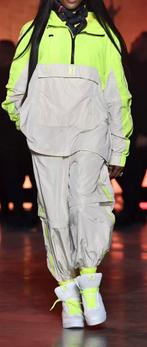 Tommy Hilfiger trainingspak, neon geel, maatS valt oversized, Ophalen, Zo goed als nieuw