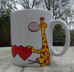 Leendert Jan Vis Mok LOVE YOU Giraffen, Nieuw, Ophalen of Verzenden, Bord(en), Wedgwood
