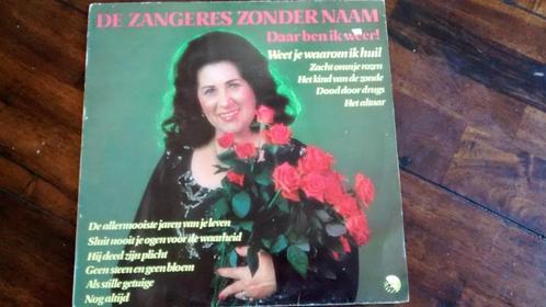 LP - De Zangeres zonder Naam - Daar ben ik weer !, Cd's en Dvd's, Vinyl | Nederlandstalig, Levenslied of Smartlap, Ophalen of Verzenden