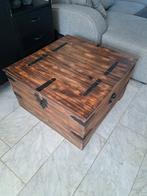 salontafel / kist 80 x 80 x 46, Huis en Inrichting, Tafels | Salontafels, Gebruikt, 50 tot 100 cm, Vierkant, Minder dan 50 cm