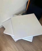 Minimalistisch vintage design salontafel  uitdraaibaar, Ophalen, Gebruikt, 50 tot 100 cm, Minder dan 50 cm