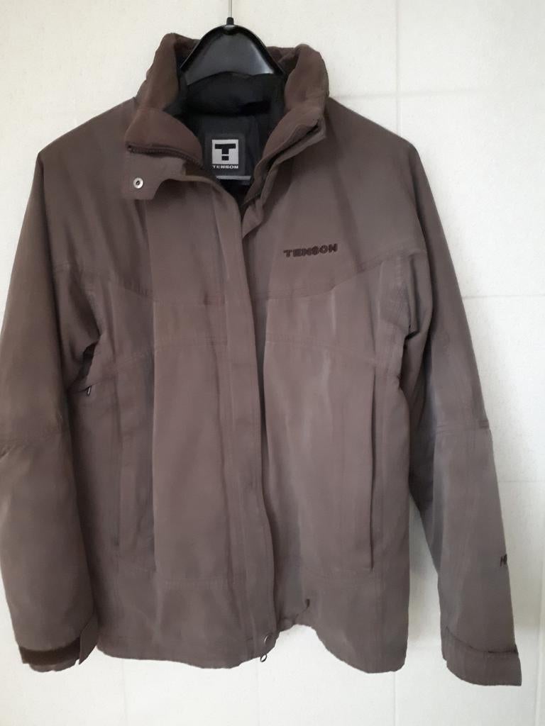 Tenson dames winterjas maat 40, Ophalen of Verzenden, Zo goed als nieuw, Maat 38/40 (M), Bruin