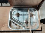 Verkocht Camping gasstel inbouw3 pits, Caravans en Kamperen, Ophalen, Gebruikt