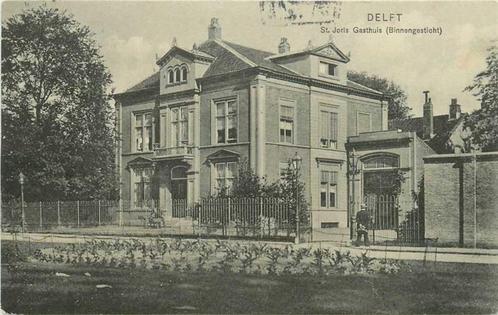 (380-762-025) Delft St Joris Gasthuis, Verzamelen, Ansichtkaarten | Nederland, Zuid-Holland, Verzenden