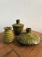 Set van 3 Vazen / Divers van formaat, Overige kleuren, Nieuw, Ophalen of Verzenden, Glas