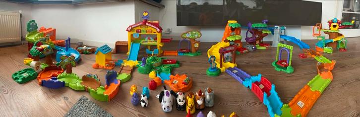VTech Zoef Zoef Dieren Jungle Dierentuin Boomhut Boerderij, Kinderen en Baby's, Speelgoed | Vtech, Gebruikt, 2 tot 4 jaar, Ophalen