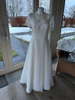Ivoorwitte trouwjurk maat 40 - Ann & John, Ophalen of Verzenden, Nieuw, Wit, Trouwjurk