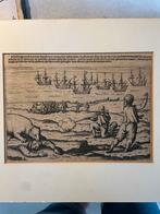 Ets Gerrit de Veer - Reis naar Nova Zembla, Antiek en Kunst, Ophalen of Verzenden